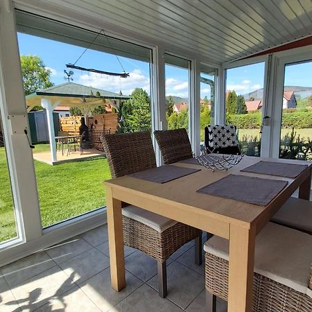 Ferienhaus Zur Lehns Mit Garten Am Harz Ilsenburg Exterior foto